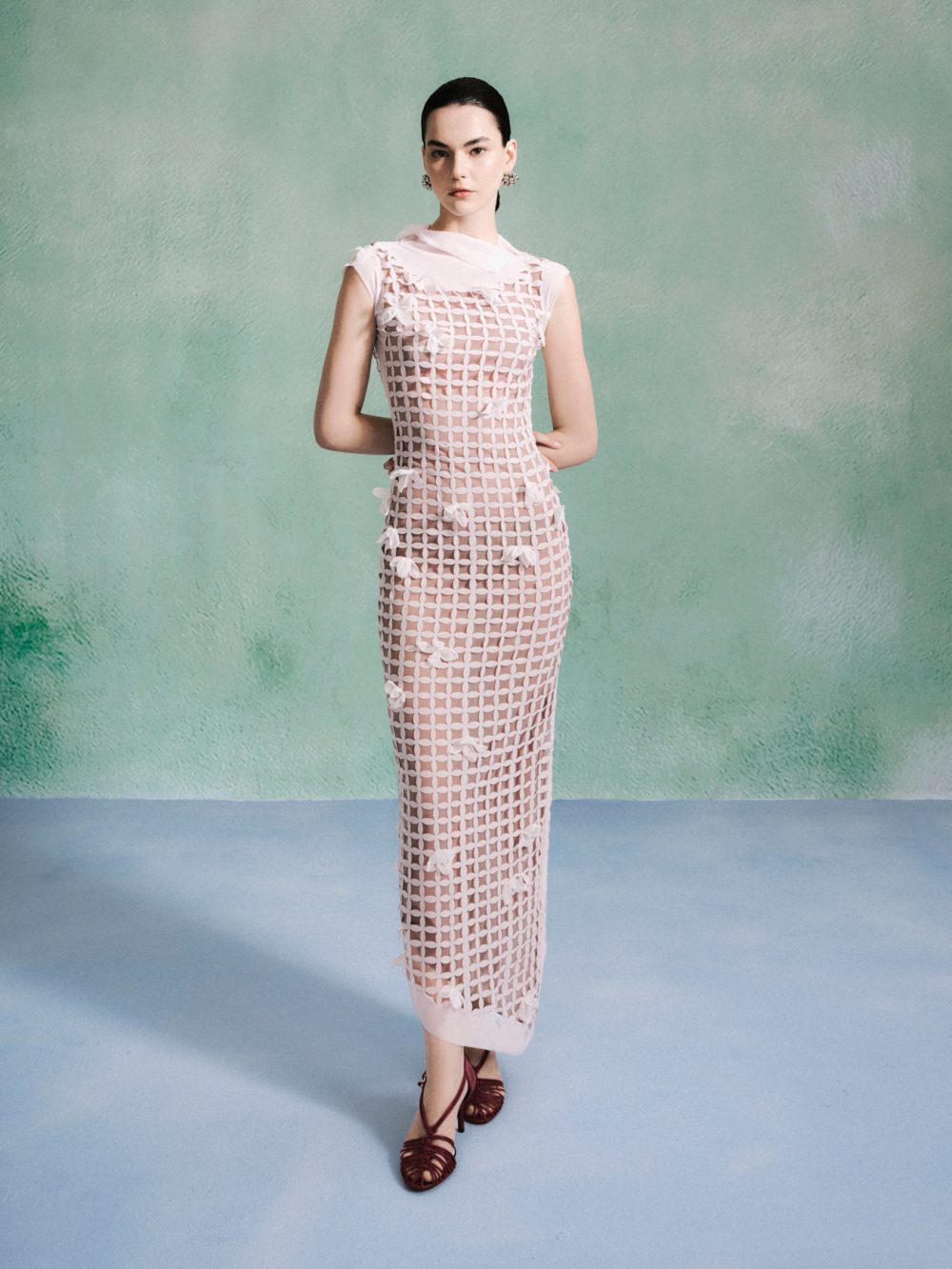 3D Column Dress