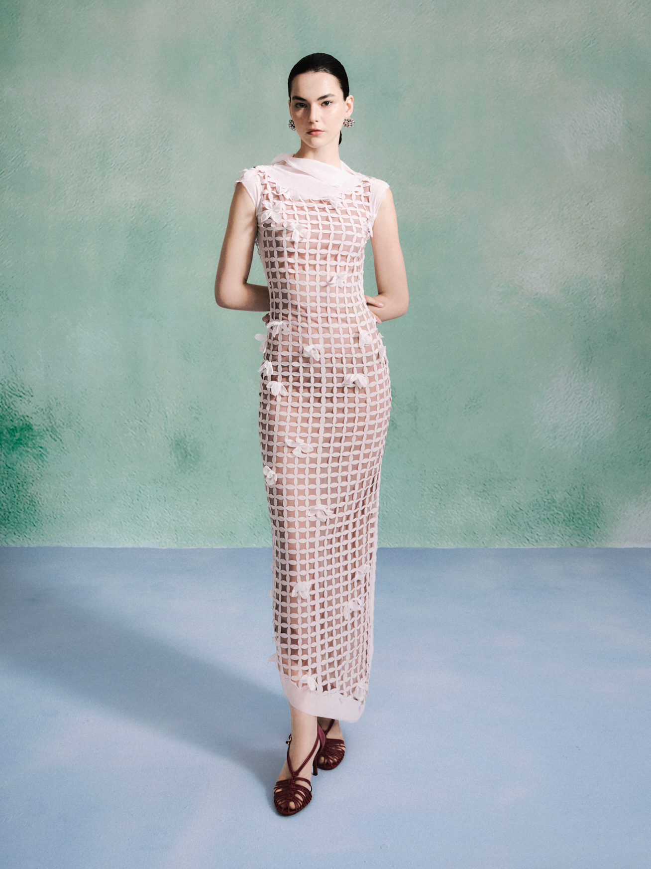 3D Column Dress
