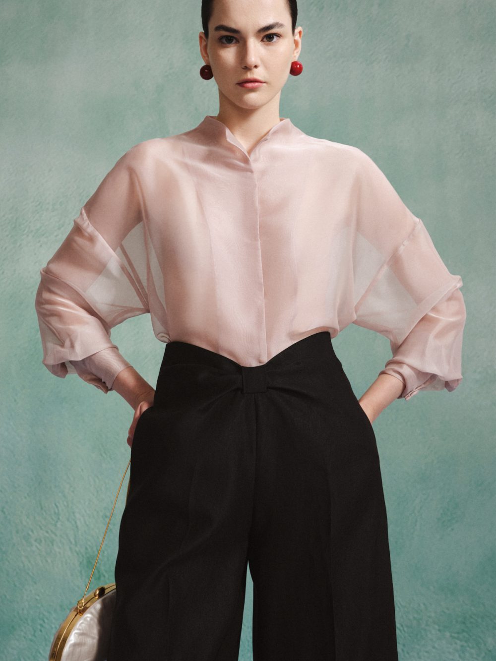 Sheer Blush Shirt