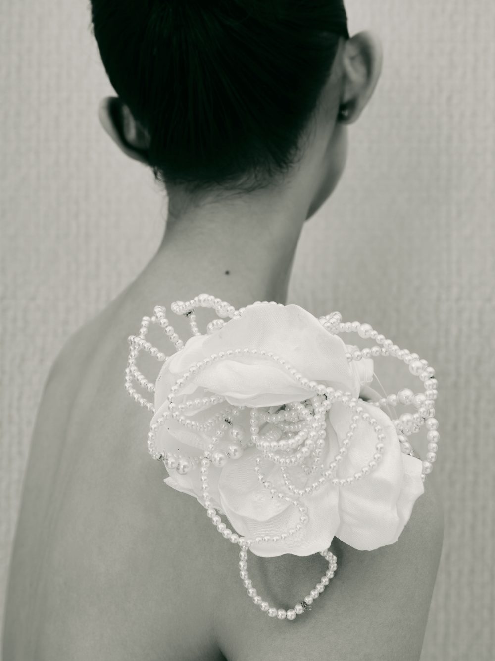 Pearl bridal bouquet